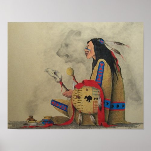 Calling The Spirits print