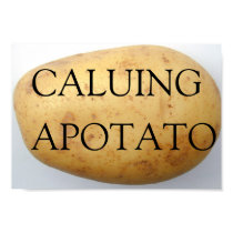 Calling You A Potato posters