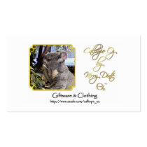 Calliope_Oz Advertisement business cards