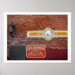 Callo Hueso Sign Print