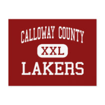 Calloway County - Lakers - High - Murray Kentucky postcards