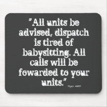 Calls Fowarded (Dispatch) mousepads by jawalk36 Calls Fowarded (Dispatch) mousepads