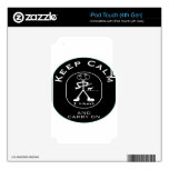 Calm Deer Hunter iPod Touch 4G Decal