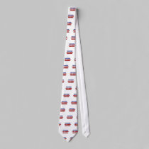 Calm Down .. I am a Trained Firefighter Necktie