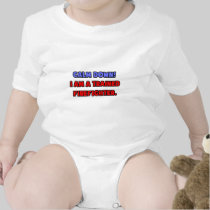 Calm Down .. I am a Trained Firefighter Tee Shirts