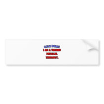 Calm Down .. I am a Trained Physical Therapist Bumper Stickers