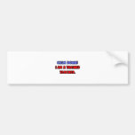 Calm Down .. I am a Trained Teacher Bumper Stickers
