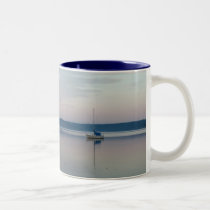 CALM EVENING by SHARON SHARPE mugs by sharonsharpe CALM EVENING by SHARON SHARPE mugs