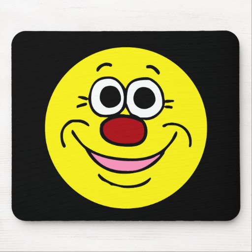 Calm Face: My happy place is somewhere without you Mouse Pad