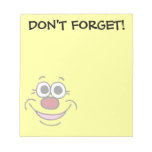 Calm Face: My happy place is somewhere without you Scratch Pad