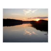 Calm Lakeside Finland posters