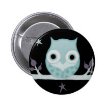 Calm Owl buttons