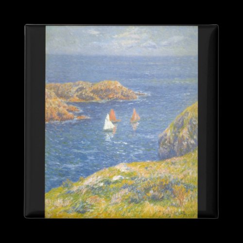 Calm Seas by Henri Moret Fridge Magnets