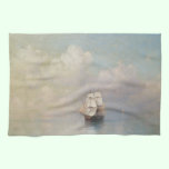 Calm Seas Ivan Aivazovsky seascape waterscape sea kitchen towels