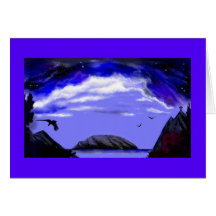 "Calm The Storm Within" Note card.*