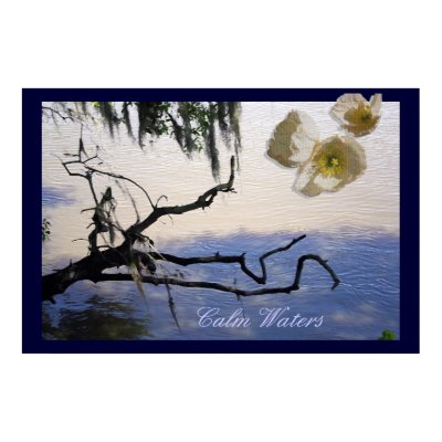 Calm Waters Poster by RLMdesignes