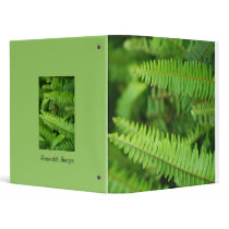 Calming Fern binders by Priscilla48 Calming Fern binders