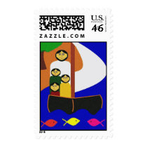CALMING THE STORM postage