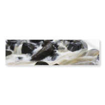 Calming waterfall bumper stickers