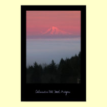 Calmness, Mt. Hood, Oregon posters