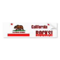 CalRocks bumper stickers