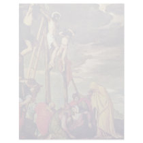 Calvary By Veronese Paolo (Best Quality) Custom Letterhead