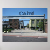 Calvé factory posters