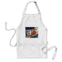 Calves at Brunch Apron
