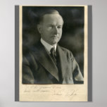 Calvin Coolidge 8x10 signed Print