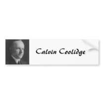Calvin Coolidge Bumper Stickers