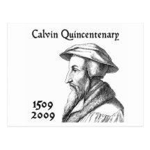Calvin Quincentenary Post Card