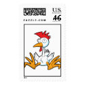 Calvin the Funky Chicken postage stamp