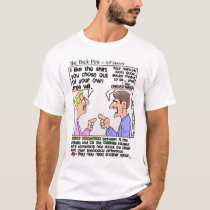 Calvinism v/s Arminianism t-shirts