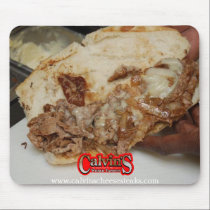 Calvins Cheese Steak mousepads