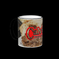 Calvins Cheese Steak mugs