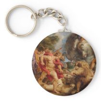 Calydonian Boar Hunt Keychain
