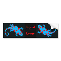 Calypso Lizard Bumper Sticker