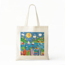 Calypso tote bags