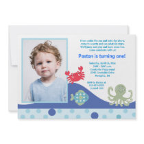 Calypso Under the Sea *PHOTO* Birthday 5x7