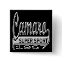 Camaro Super Sport 1967 Pinback Button