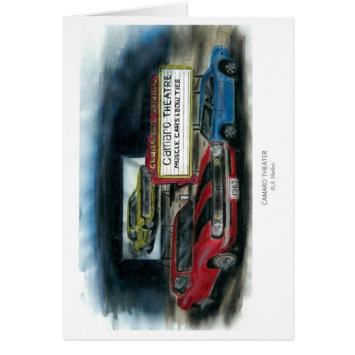 Camaro Theater Card