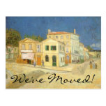 Cambio de dirección; La casa amarilla de Van Gogh Tarjetas Postales