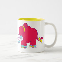¡Cambios de imagen del mamut lanoso! (Xandria) Tazas De Café