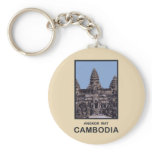 Cambodia Angkor Wat Keychains
