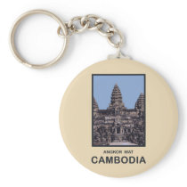 Cambodia Angkor Wat Keychains