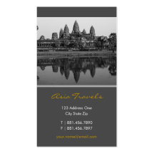 Cambodia | Angkor Wat Photo Custom Profile Card Business Card