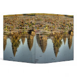 Cambodia, Angkor Wat. Reflection of temple 3 Ring Binder