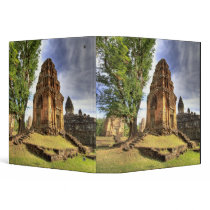 Cambodia, Angkor Wat. View of Bakong Temple. 3 Ring Binder