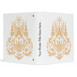Cambodia Coat of Arms detail Vinyl Binder