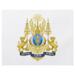 Cambodia Coat of Arms Personalized Flyer